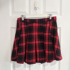 H&M Tartan Mini Skirt